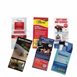 glossy paper flyers with fridge magnetic with envelope