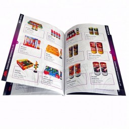 Großhandel benutzerdefinierte billige Verkauf Broschüre / Faltblatt / Katalog / Broschüre / Magazin Druck