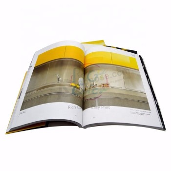 Entrega rápida e barato profissional brochura catálogo catálogo impressão com índice