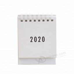 2020 novo design personalizado mini calendário simples