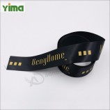 Großhandel individuell bedruckte Seide Organza Geschenkband Satinband Klebeband Grosgrain Baumwollband mit Logo