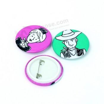 2020 Vograce Custom Printed Wholesale promotional gift Metal cheap price Button Badge custom enamel pin