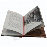 Individueller farbiger Hardcover-Buchdruck, exquisites Zeitschriftenbuch mit perfekter Bindung