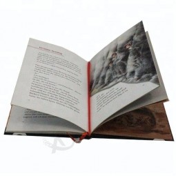 impressão de livro de capa dura em cores personalizadas, excelente livro de revistas com encadernação perfeita