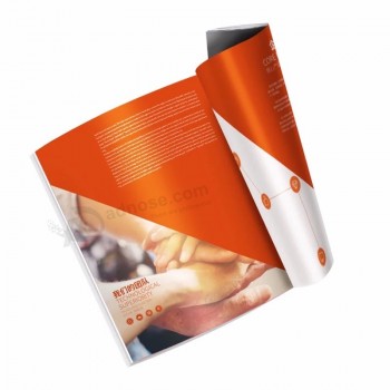 2020 impressão personalizada brochura a cores / livreto / revista