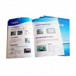 Customized cheapest four color printing magazine
