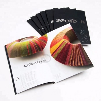 Alibaba 2020 precio de fábrica venta caliente papel folleto personalizado / revista / folleto / catálogo / volantes / folleto / impresión de libros para colorear