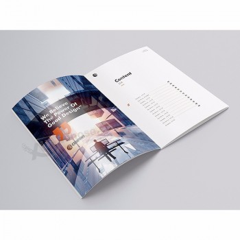 中国卸売カスタムパンフレット雑誌カタログ、カタログ印刷、印刷サービス