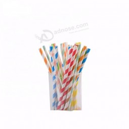 Stripe Colorfully Party Paper Straws