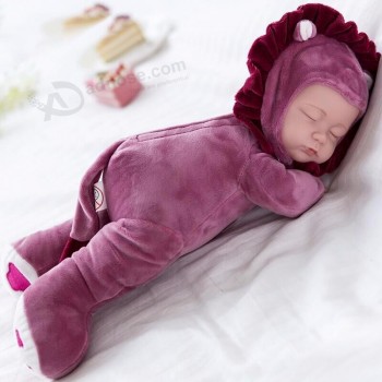 シミュレーター生まれ変わる眠っている赤ちゃん人形ウサギかわいい動物のフルーツデザイン女の子の相互作用教育おもちゃ素敵な赤ちゃん人形