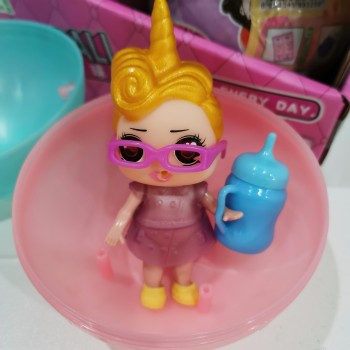 아이 DIY 공주 소녀 같은 인형 장난감 색상 변경 장난감 LOL 어린이 선물 깜짝 인형