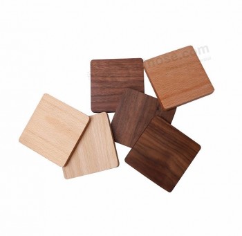 Manjing Modern Design Table Placemat Square Bamboo Wooden Coaster