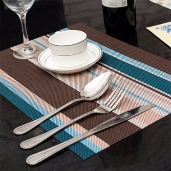 Hot selling placemat PVC dining mat table,paper mat