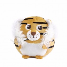 O OEM personalizou o tigre grande dos olhos do luxuoso macio do brinquedo do bicho de pelúcia