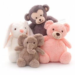 Niuniudaddy knuffel custom knuffels baby speelgoed schattige bunny groothandel pluche pop peluches teddybeer kinderen verjaardagscadeau