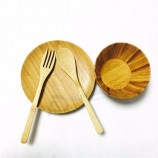 Hot selling bamboo fiber tableware dinnerware set