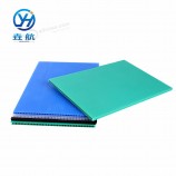 Colorful Lightweight Customized PP Corrugated Advertisement Board Plastic Hollow Portrait Sheet