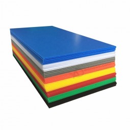 100% Polypropylene Flexible  PP Hollow Board Corrugated Plastic Roofing Sheets
