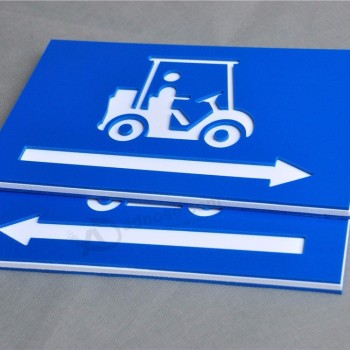 PVC-Schilder benutzerdefinierte gestanzte Form PVC-Schaum Zeichen Spieldruck