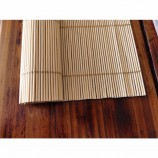 2020 Vendita calda sushi bamboo Mat 100% materiale naturale filo di bambù