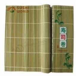 2020 quente Novo design Eco-friendly barato rolo de sushi tapete de sushi de bambu natural publix