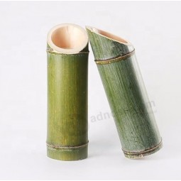 China Handmade Bamboo Crafts Eco Friendly Bamboo Tube For Drink