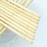 palillos desechables personalizados de material de bambú de naturaleza saludable ambiental