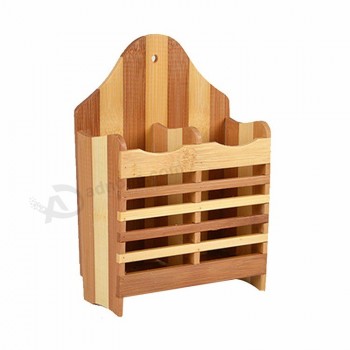 双排餐具架，用于挂壁竹筷子干燥架