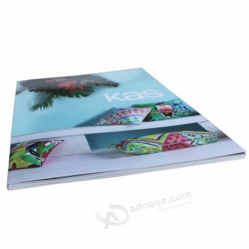 hochwertige billige recycelte umweltfreundliche Papierwerbung benutzerdefinierte Taschenbuch Katalog Broschüre Broschüre Design Druckservice