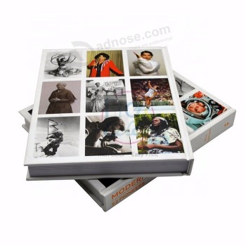 中国印刷工場格安印刷高速ハードカバーアートコーヒーテーブル写真集印刷
