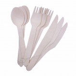 disposable mini wood spoon birch wooden cutlery