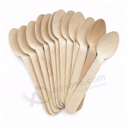 wegwerpbestek van hout / bamboe (mes, vork, lepel)