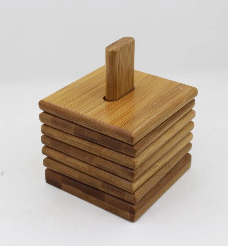 Küchenzubehör Rutschfestes Holz, Hot Pads in Lebensmittelqualität Ess-Tischset