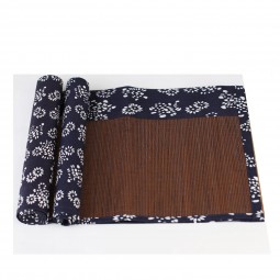 camino de mesa de bambú aislado mantel individual de bambú