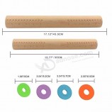 Adjustable Rolling Pin with Removable Rings Multi-function Beech Wooden Rolling Pin