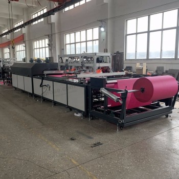 Automatic Roll To Roll Non Woven Fabric Material Silk Screen Printing Machine MX1200