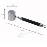 Amazon Hot Selling Metal Meat hammer with handle 304 stainless steel Meat Tenderizers