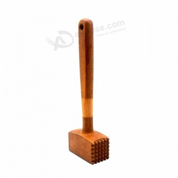 Durable Wood Kitchen Tool Beef Meat Tenderizer Meat Hammer