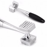 High Quality 304 Stainless Steel Kitchen Gadgets Tender Meat Hammer Break Loose Meat For Kitchen