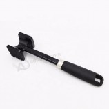 Dual-sided steak meat tenderizer mallet hammer for pounding and tenderizing meats
