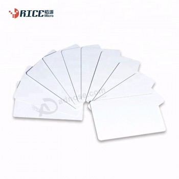 Tarjeta regrabable de 125khz para chip tk4100 con número de serie de impresión en blanco tarjeta de pvc