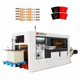 High speed automatic roll paper cup die cutting machine