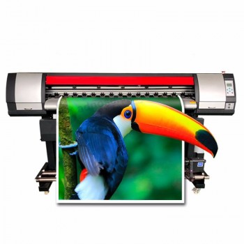 Precio de la impresora solvente eco del trazador de la muestra del vinilo al aire libre e interior