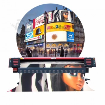 대형 실내 옥외 광고 512 프린트 헤드 코니카 솔벤트 프린터 2020