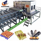Nuova scatola per uova / macchina per la produzione di vassoi per uova / macchina per la produzione di lastre di carta completamente automatica