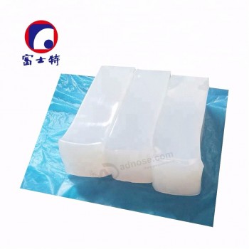 calidad garantizada materia prima de goma de silicona ahumada htv goma de silicona con alta transparencia