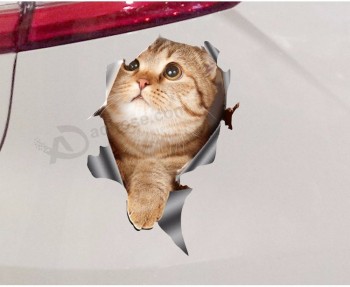 myway 2020 ontwerp promotionele schattige dieren auto sticker sticker, overdracht sticker voor auto