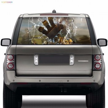 free shipping camouflage car body pvc wrap sticker for car see through car windshield sticker
