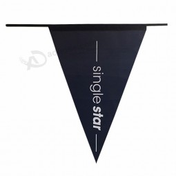 Solid color parade bunting flag england small hanging string bunting flag set for home decoration