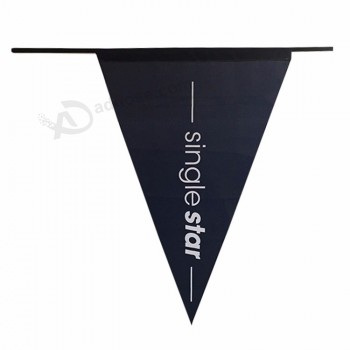 bandera del empavesado del desfile de color sólido inglaterra pequeña cadena colgante bandera del empavesado para decoración del hogar